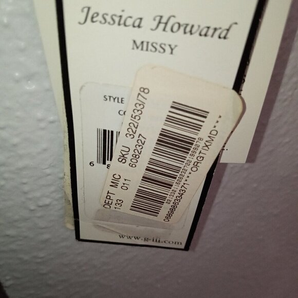 Jessica Howard Black Semi-Formal Special Event A-Line Dress Size 1O - Picture 9 of 9